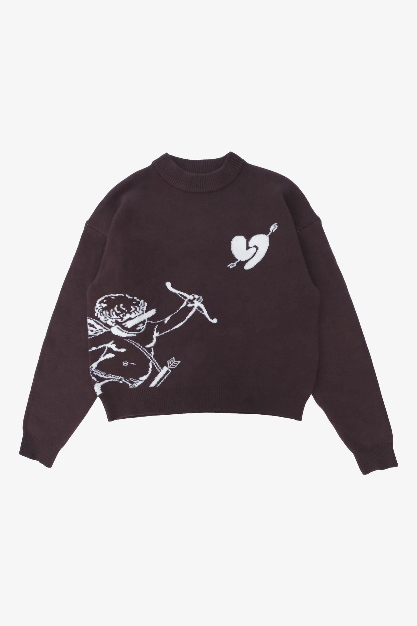 MOCHA BROW KNIT SWEATER